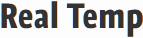 Real Temp logo