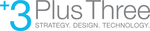 Plus Three logo