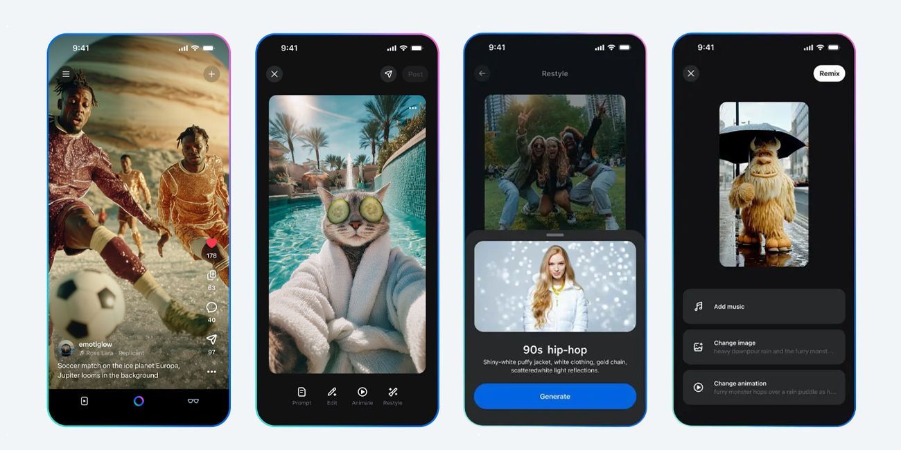🎬 Meta Expands AI-Generated Video Feed 'Vibes' to European Users Through Meta AI App