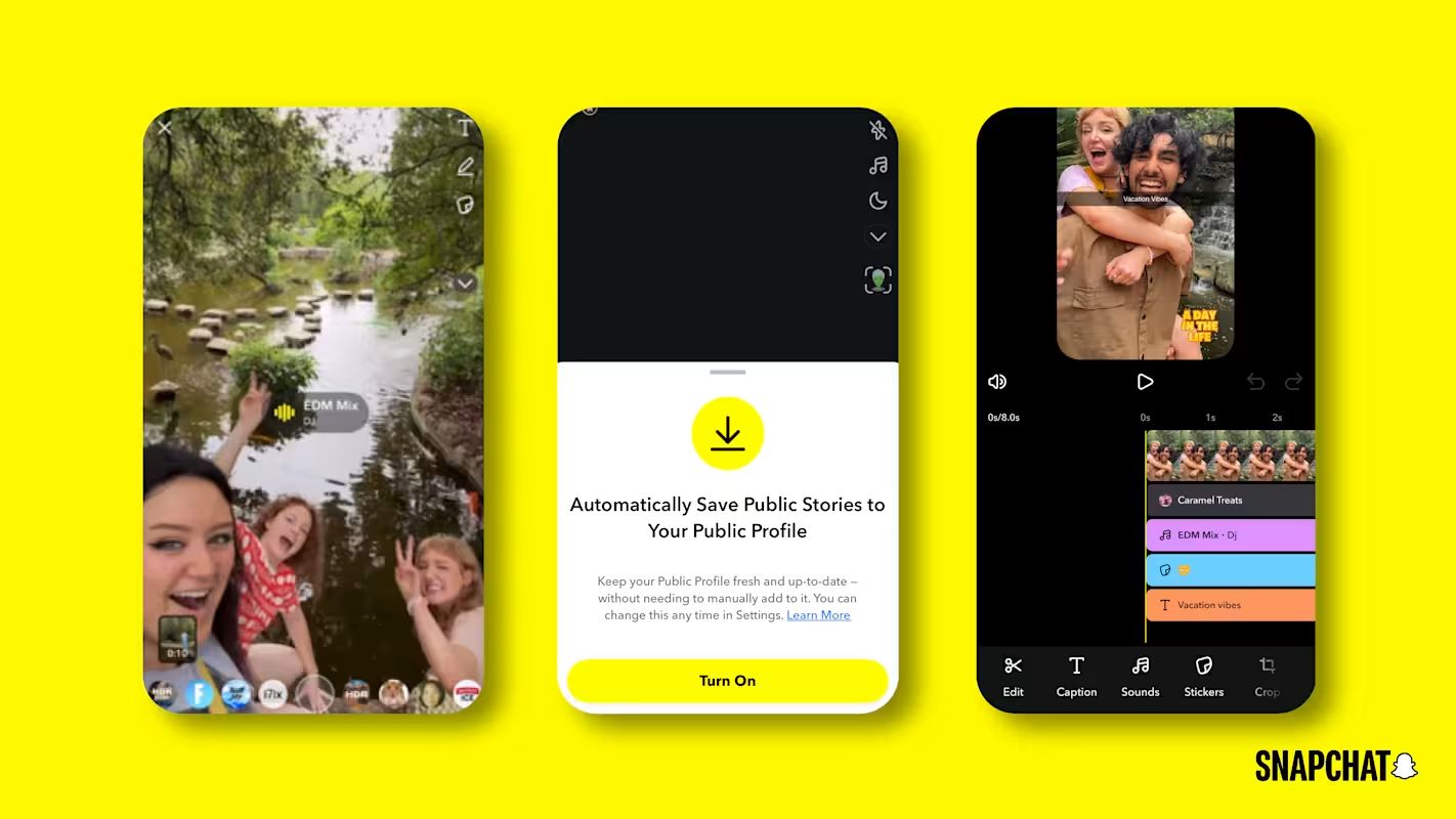 📱 Snapchat Supercharges Creator Tools: AR-Powered Video Creation, Auto-Save Stories & In-App Editor 🎬