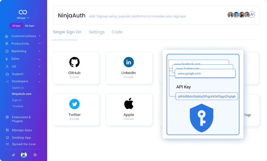 3 NinjaAuth by 500apps Alternatives & Similar Software | AlternativeStack
