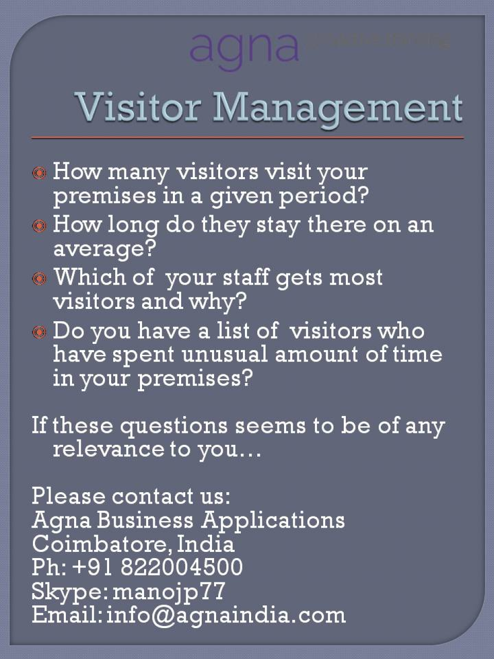 25+ Best Agna Visitor Alternatives (Updated) | AlternativeStack